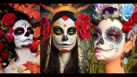 Калавера Катрина маска