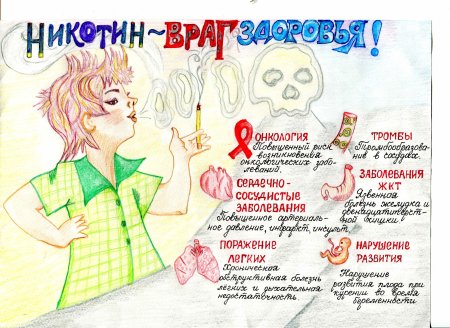 День отказа от курения плакат