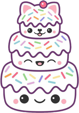 Рисунки милых тортиков