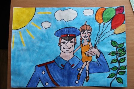 Полиция глазами детей рисунки