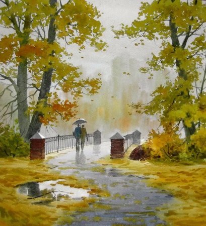 Художник Илья Горгоц пейзажи