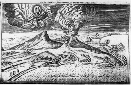Везувий извержение 1631