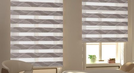 Рулонные шторы полупрозрачные