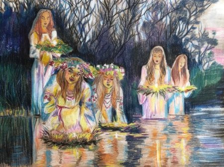 Праздник Иван купалорисунок