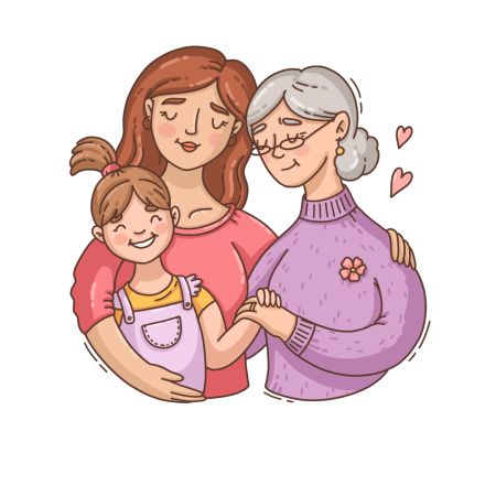 С днём рождения дочери для мамы