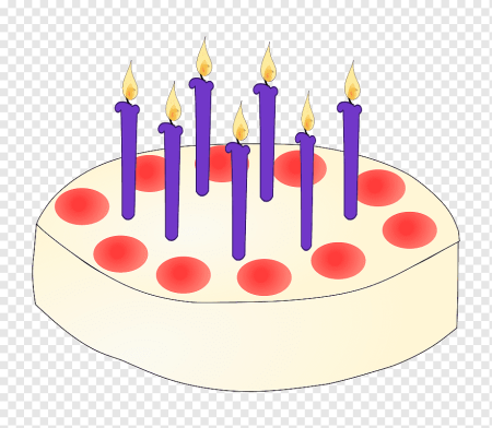 Торт свечи дети