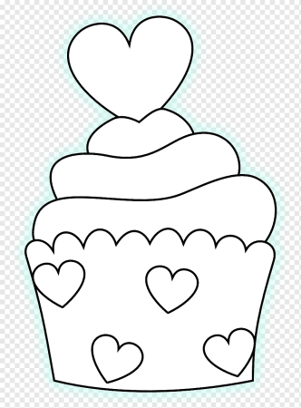 Трафарет пироженки