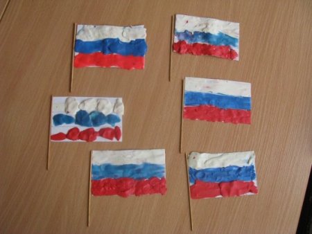 Аппликация на тему Россия