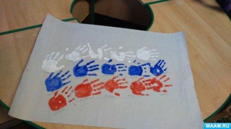 Аппликация на день народного единства в детском саду