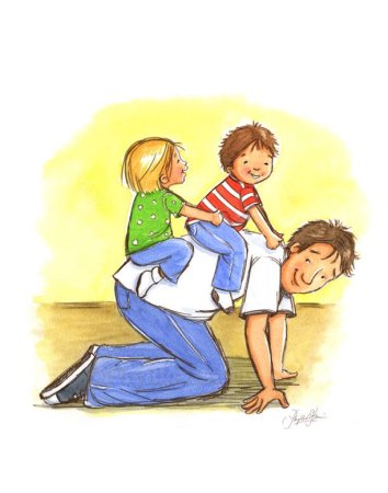 Папа картинка для детей