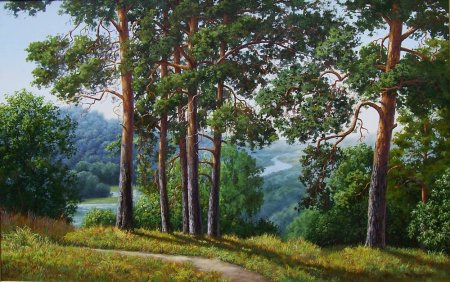 Художник Сергей Басов горы