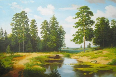 Художник пейзажист Болотов