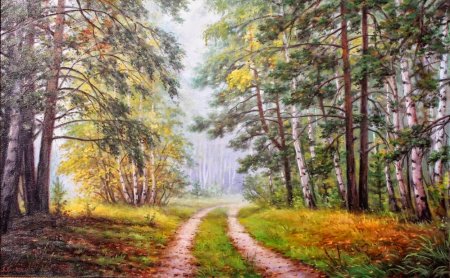 Художник Сычев Алексей Владимирович осень