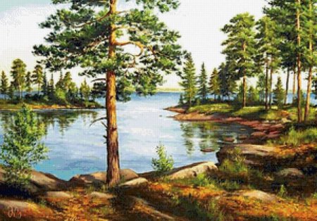 Карельские пейзажи в картинах художников