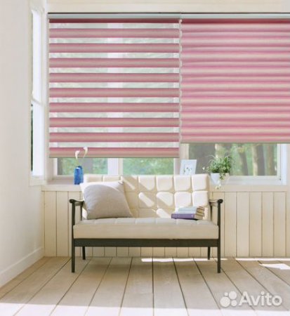 Рулонные шторы Зебра Blackout