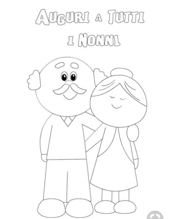 Раскраска дедушка