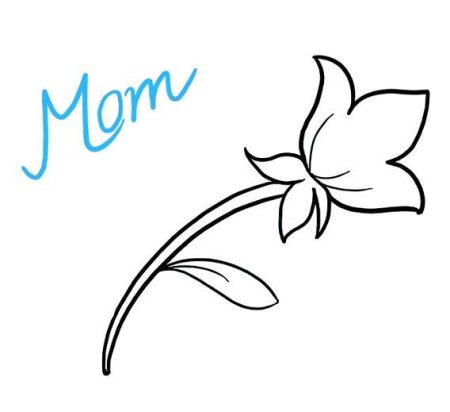 Маленькие рисунки для мамы