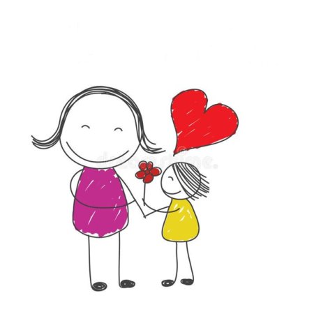 Мишка с сердечком рисунок для срисовки