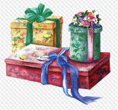 Подарочные коробки Рисованные