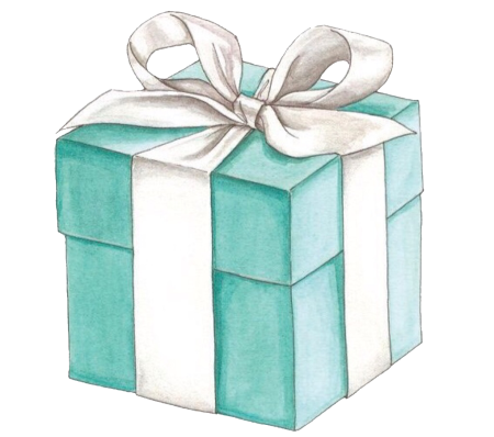 Подарок акварель
