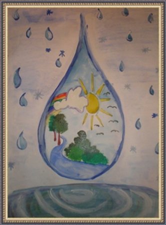 Рисование на тему вода