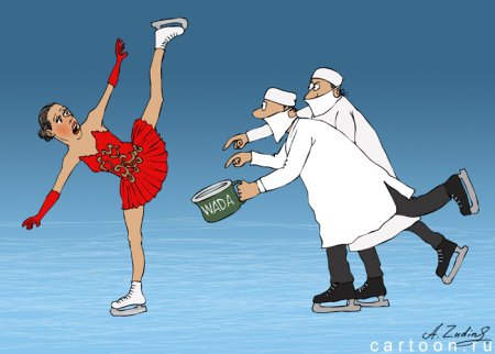 Фигурное катание карикатуры