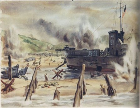 Омаха Бич 1944 арт
