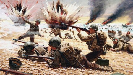 Высадка в Нормандии арт