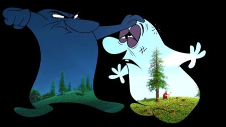 Сказочное объяснение смены дня и ночи