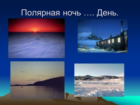 Полярный день и Полярная ночь
