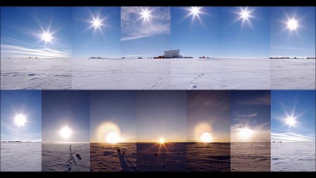 Полярный день в Антарктиде