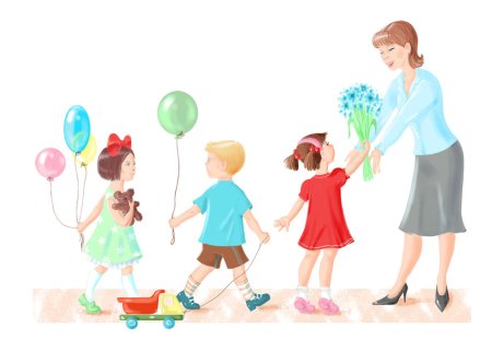 Любимому воспитателю