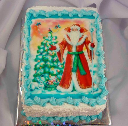 Рисование по теме день рождения Деда Мороза для детей