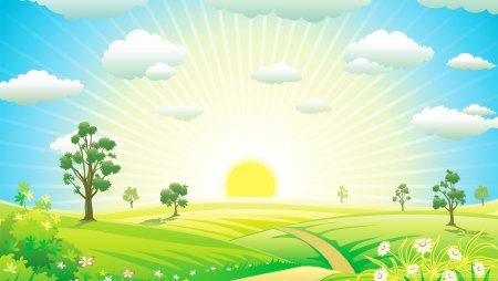 Пейзаж лето