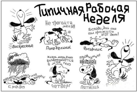С началом рабочей недели