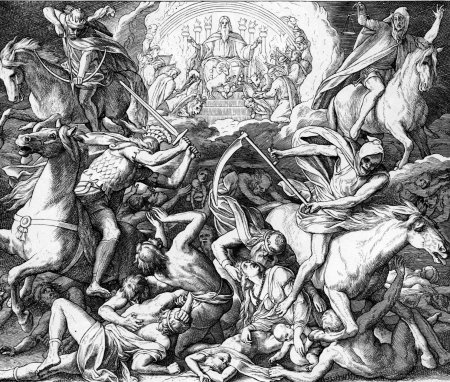 Четыре всадника апокалипсиса Иоанна Богослова