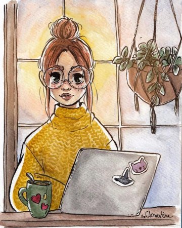 Рисунок из повседневной жизни