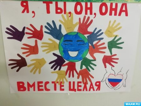 Плакат на деньтнародного единстава
