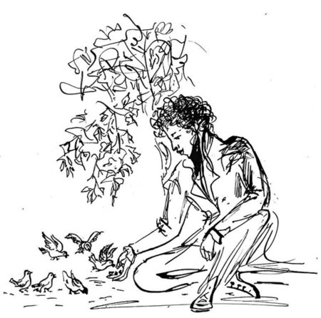 Графика Елена Шипицова Пушкин