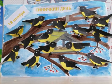 Поделки на тему Синичкин день