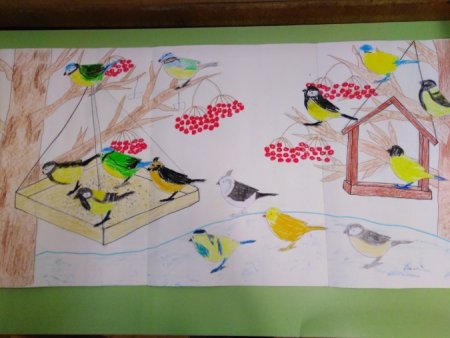 Синичкин день в ДОУ поделки