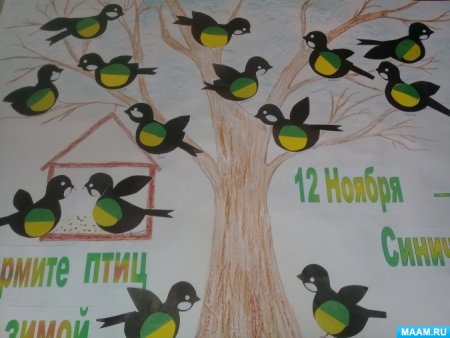 Синичкин день в средней группе