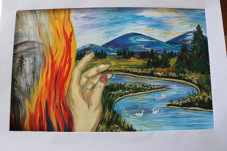 Рисунок на день леса на конкурс