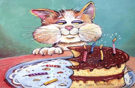 Торт с «кошками»