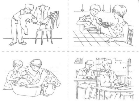 Сюжетный рисунок карандашом