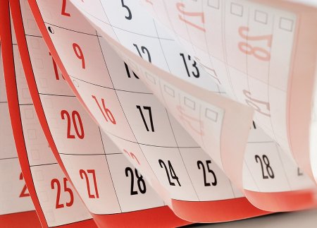 Выходные в календаре рисунок