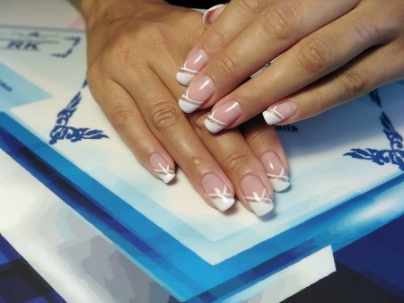 Маникюр на свадьбу