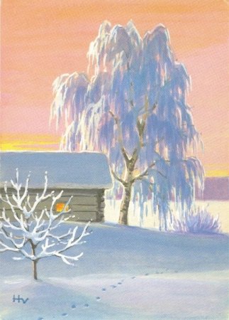 Зимние рисунки