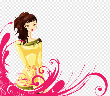 8 Марта женщина рисунок