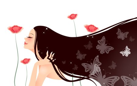 Силуэт девушки